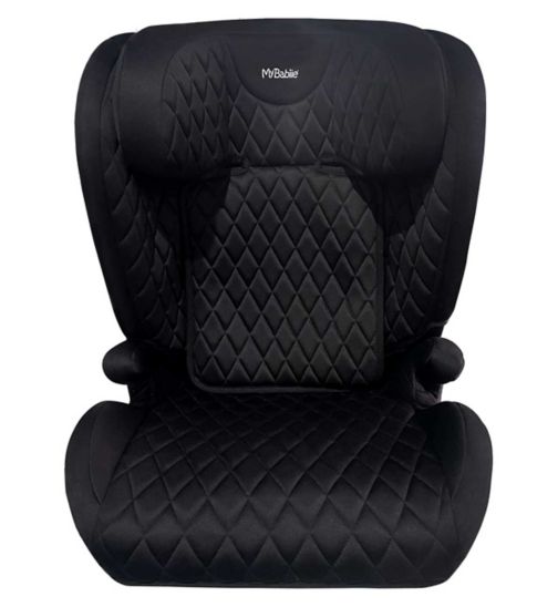 My Babiie 2/3 Billie Faiers Black Quilted iSize Isofix Car Seat