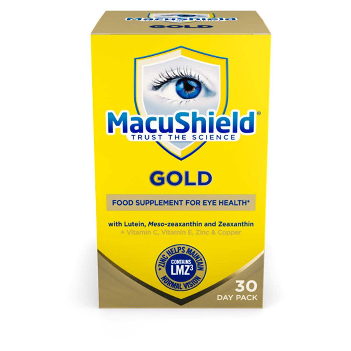 Macushield Gold 30 Day Pack 90 Capsules