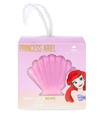mad beauty disney princess ariel soap on a rope 180g