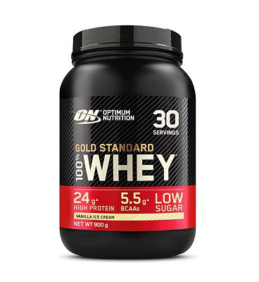 Optimum Nutrition Gold Standard Whey Vanilla Ice Cream 900g