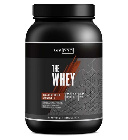 Myprotein THE Whey V2 Decadent Milk Chocolate - 900g
