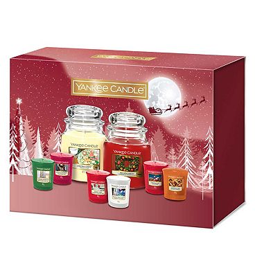 Christmas Yankee Candles are 3 for 2 at Boots right now