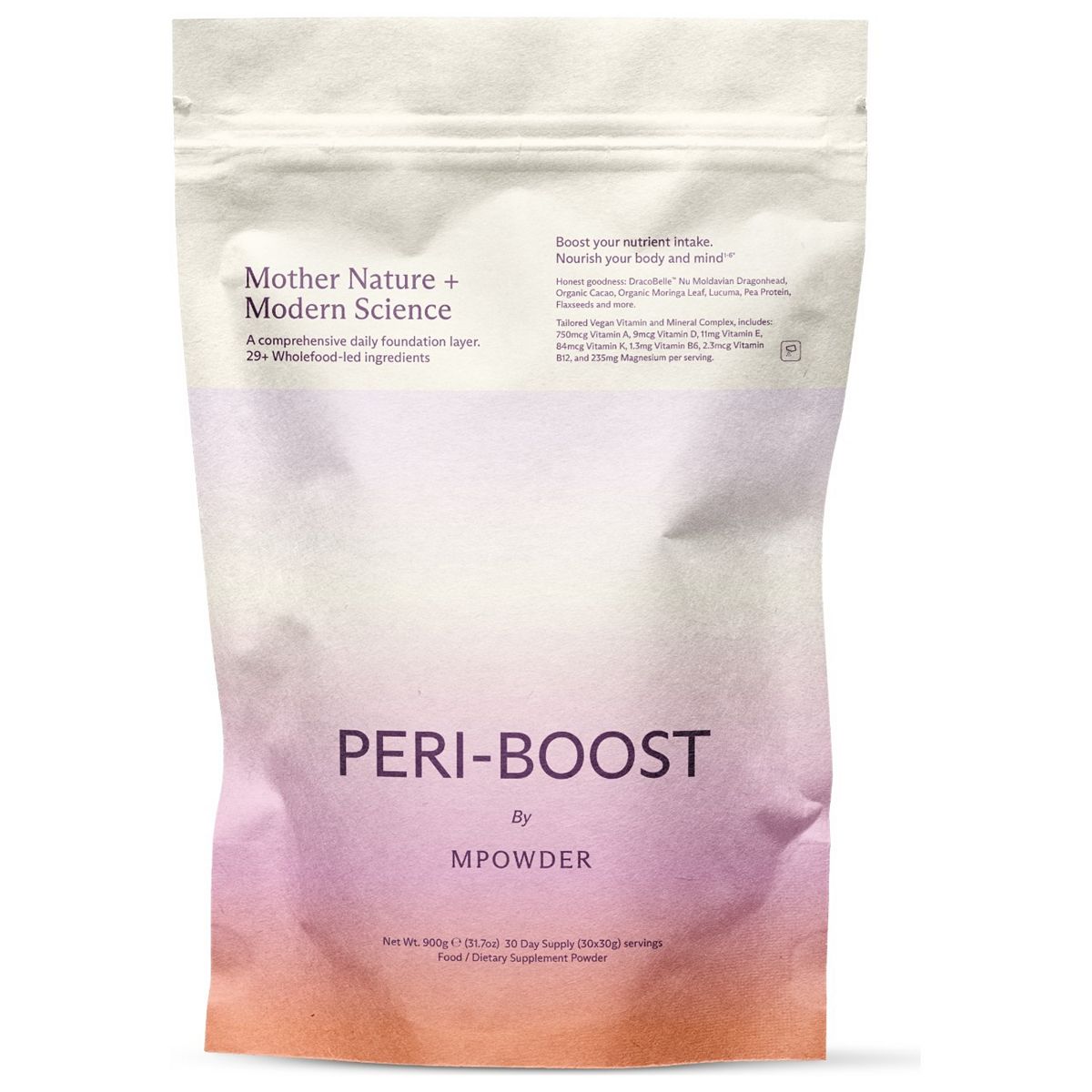 Mpowder Peri-Boost - Supplementation For Perimenopause, 30 Servings