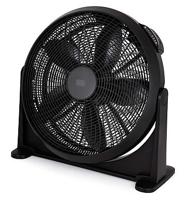 Black & Decker 20 High Velocity Air Circulator Cooling Floor Fan