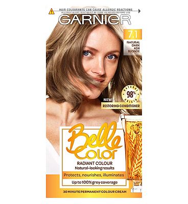 Belle Color 7.1 Natural Dark Ash Blonde Permanent Hair Dye