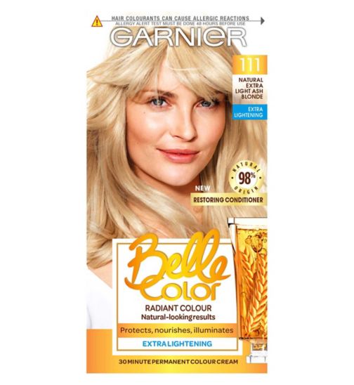 Garnier Belle Color 111 Extra Light Ash Blonde Permanent Hair Dye
