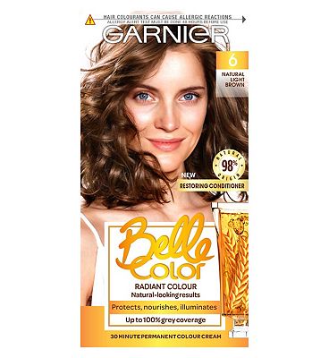Garnier Belle Color 6 Natural Light Brown Permanent Hair Dye