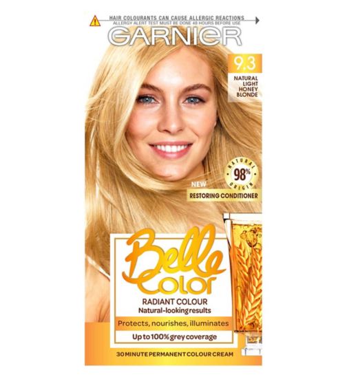 Garnier Belle Color 9.3 Light Honey Blonde Permanent Hair Dye