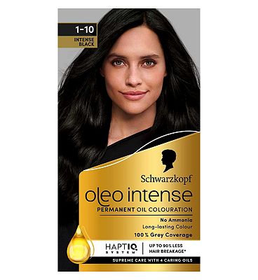 Schwarzkopf Oleo Intense Permanent Oil Colour 1-10 Intense Black Hair Dye
