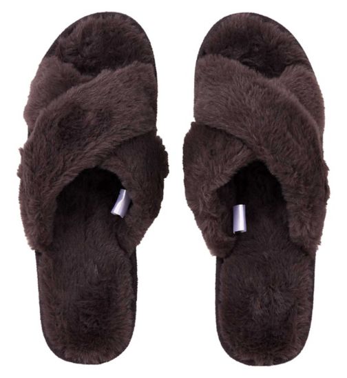 The White Collection Slippers Medium Large