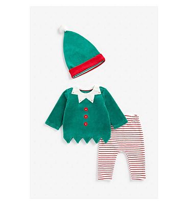 Mothercare Festive Elf Dress-Up Set 6 - 9 Months