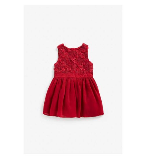 Mothercare Red Rose Dress