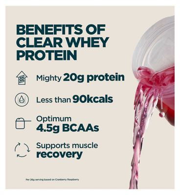 Myprotein Clear Whey Protein, Vimto®, 10 Serve, 261g (6)