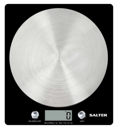 Salter Disc Electronic Scale - Black