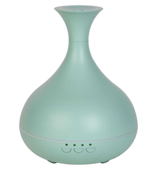 Salter Aroma Essential Oil Mist Diffuser With Timer -Blue