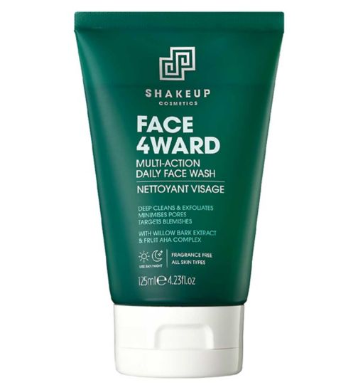 Shakeup Cosmetics Face 4Ward Multi-Action Daily Face Wash 125ml 