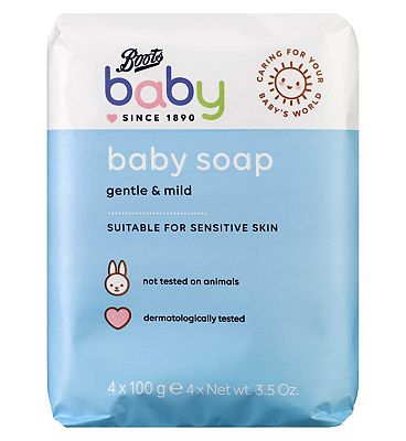 Boots Baby soap bar 100g 4s