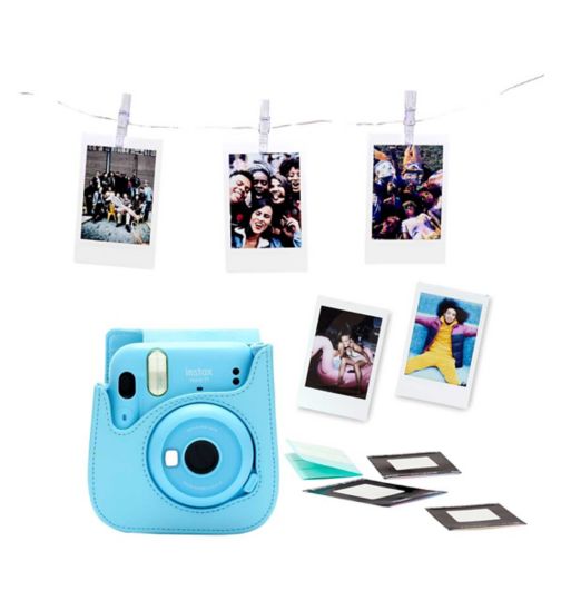 Instax Mini 11 Sky Blue Camera Gift Set