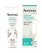 Aveeno Face CALM+RESTORE® Ultra Rich Oat Moisturising Balm for Very Dry & Irritated Skin 50ml