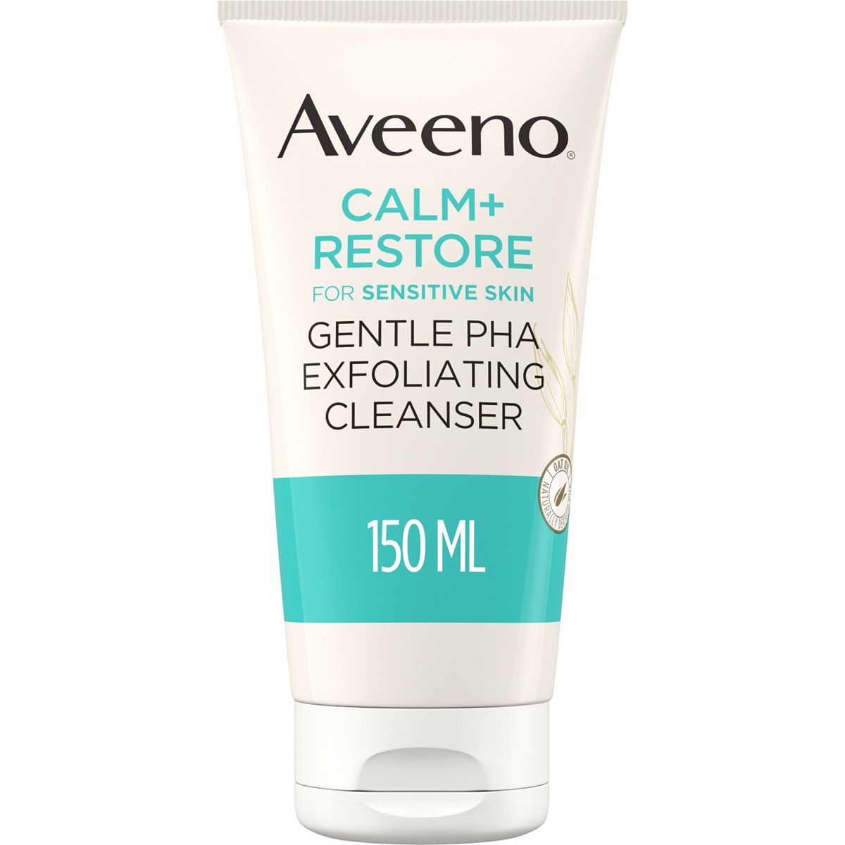 Aveeno Face Calm+Restore Gentle Exfoliating Scrub Cleanser 150Ml