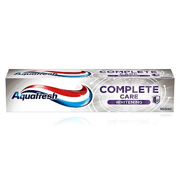 Aquafresh Complete Care Whitening Toothpaste, 100ml