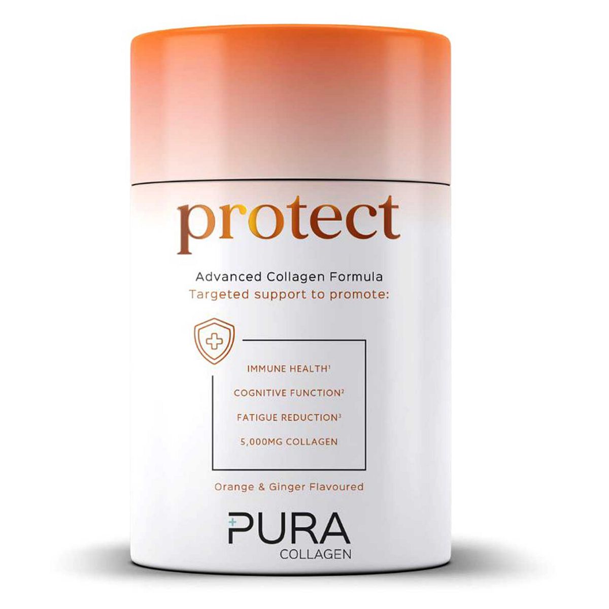 Pura Collagen Protect Advanced Collagen Formula Orange & Ginger