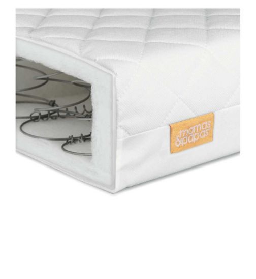 Mamas&Papas Cot Bed essential spring mattress 140x70x10cm