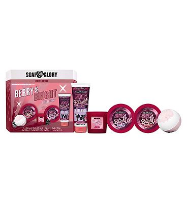 Soap & Glory Berry & Bright Collection 5 Piece Gift Set