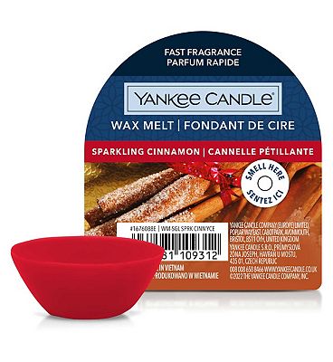 Yankee Candle Scented Wax Melt - Sparkling Cinnamon