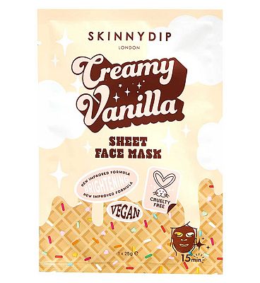Skinny Dip Vanilla Sheet Mask 25g