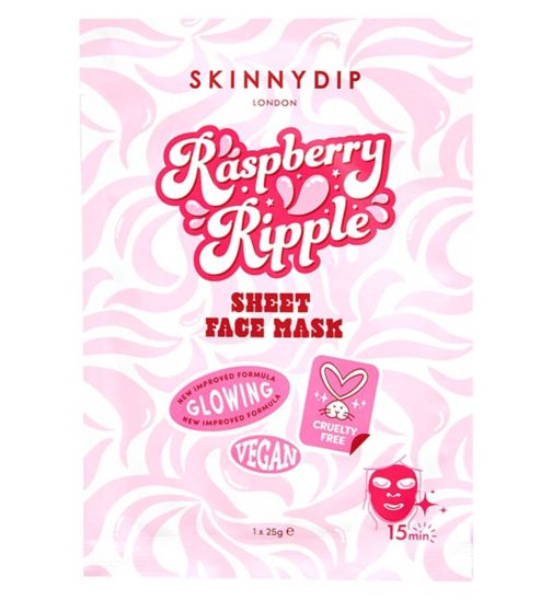 Skinny Dip Raspberry Ripple Sheet Mask 25g