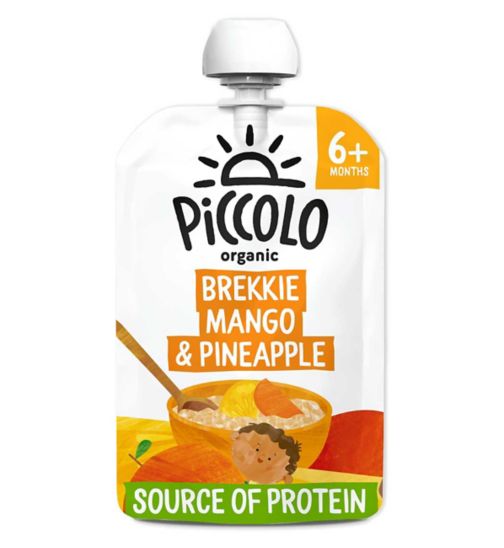 Piccolo Organic Brekkie Stage 1 Mango & Pineapple 100g