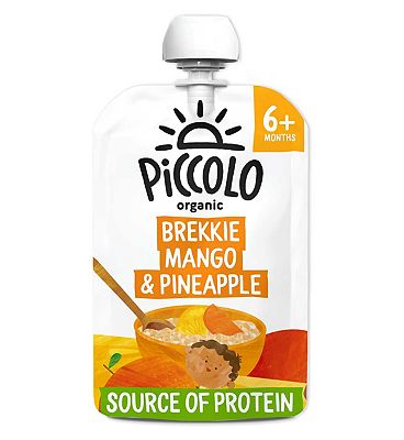 Piccolo Organic Brekkie Stage 1 Mango & Pineapple 100g