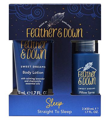Feather & Down Straight to Sleep Set