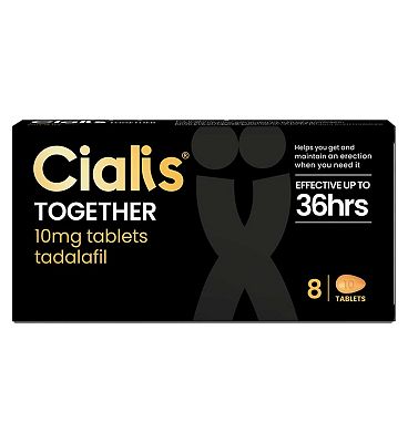 Cialis Together 10mg Tablets - Tadalafil - 8 Tablets