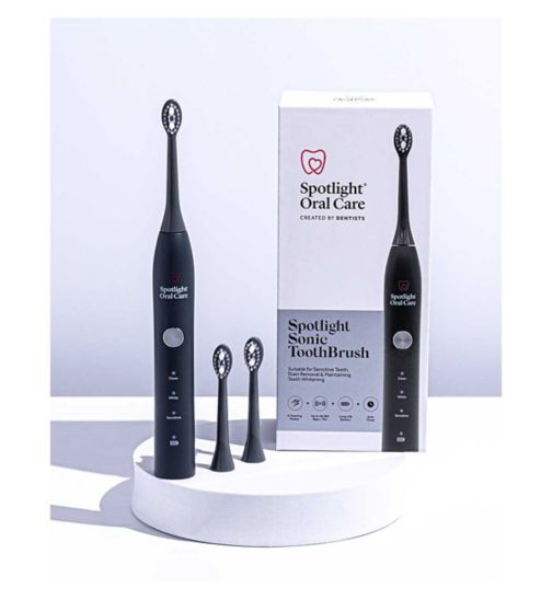 Spotlight Oral Care Graphite Grey Sonic Toothbrush