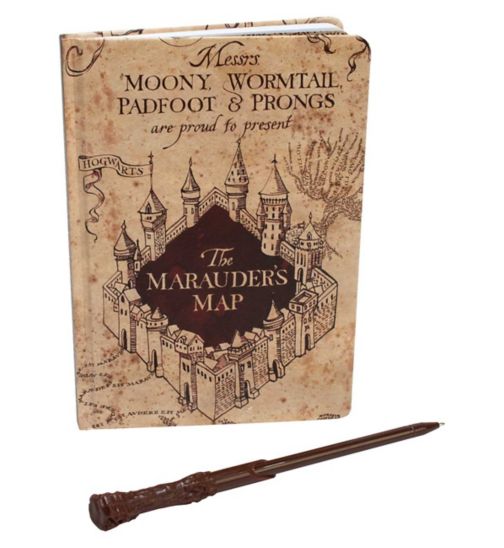 Harry Potter Marauders Map Notebook Set