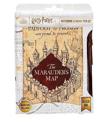 Harry Potter Marauders Map Notebook Set