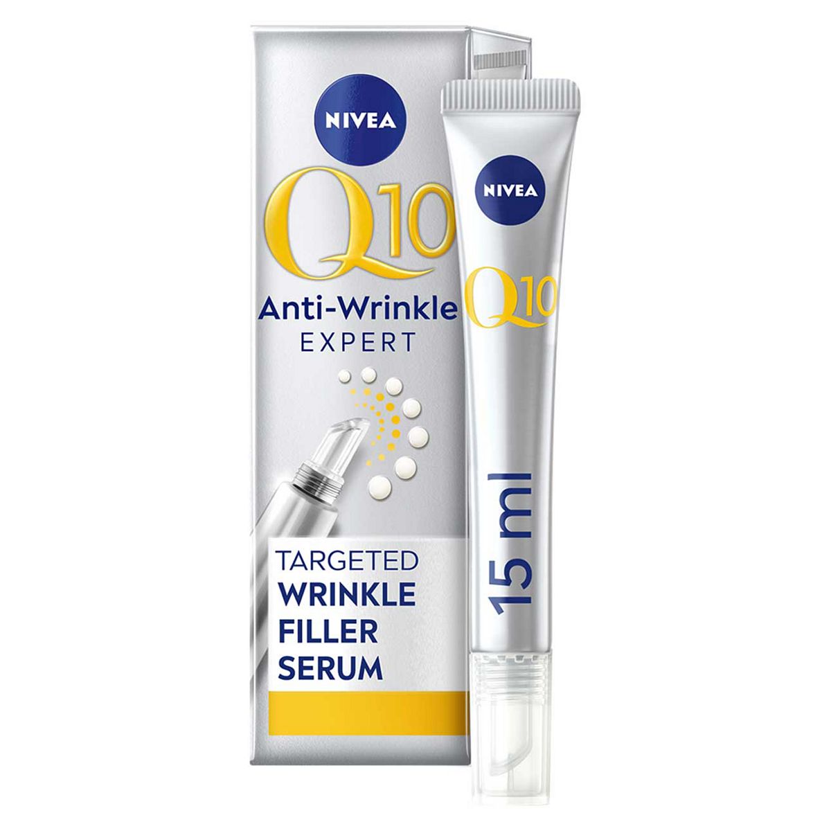 Nivea Q10 Anti-Wrinkle Power Wrinkle Filler Serum With Bioxifill Peptides 15ml
