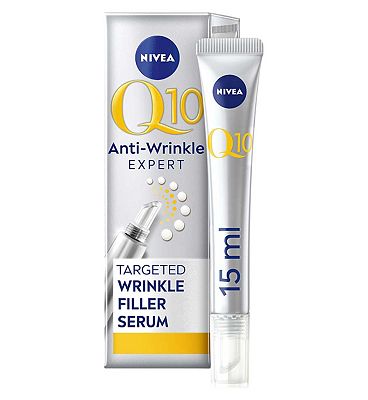 NIVEA Q10 Anti-Wrinkle Power Wrinkle Filler Serum with Bioxifill Peptides 15ml
