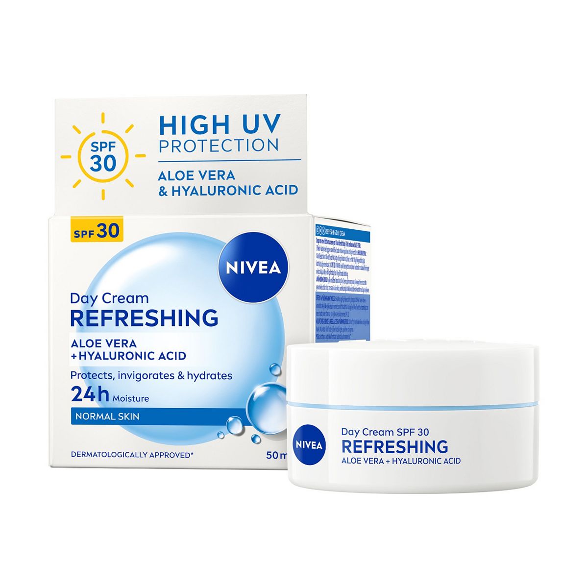 Nivea Refreshing Day Face Cream Spf30 50Ml