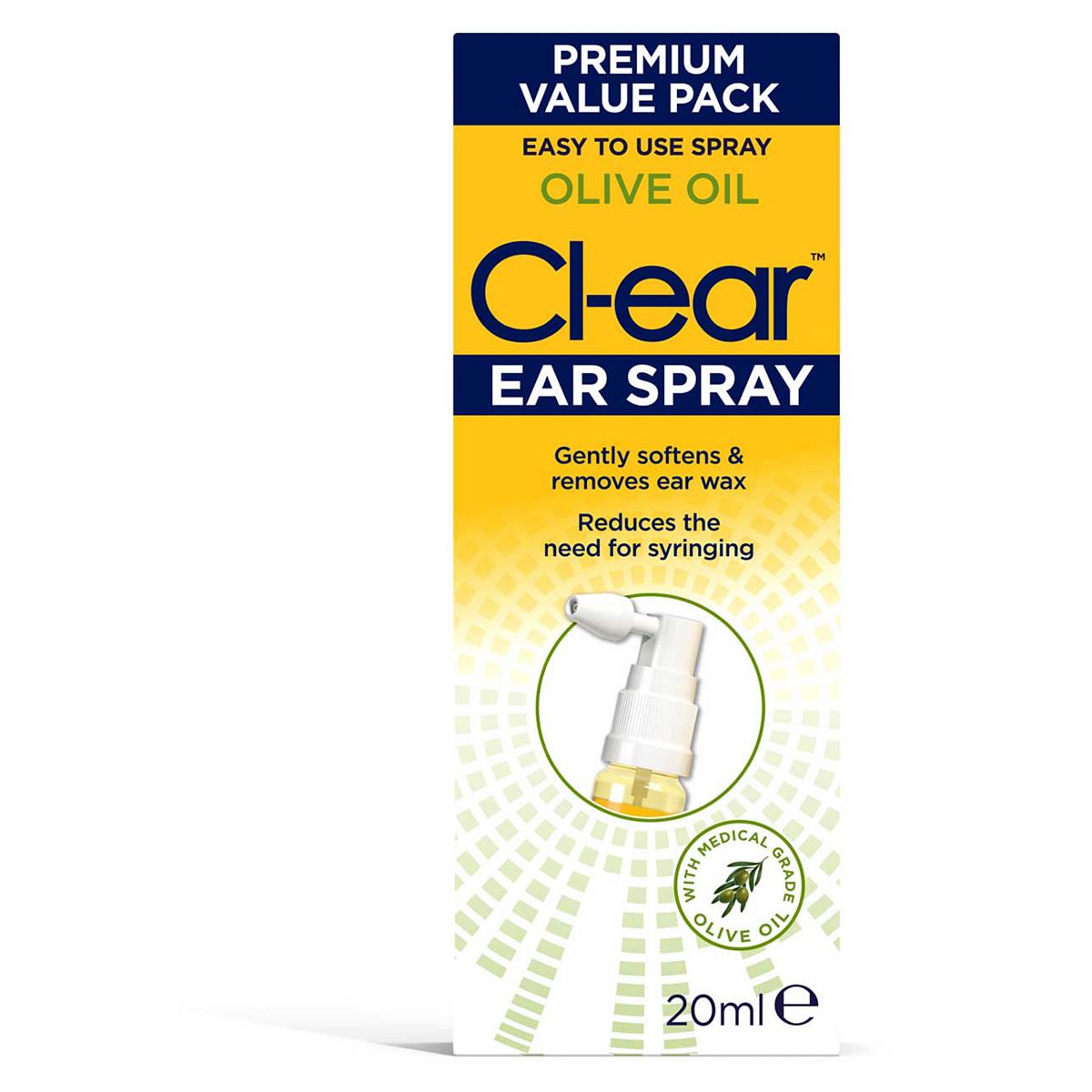 Cl-Ear Olive Oil Ear Spray 20Ml