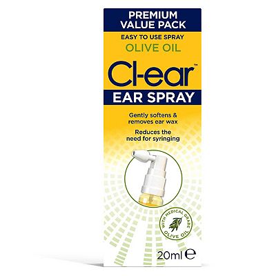 Cl-ear Olive Oil Ear Spray 20ml