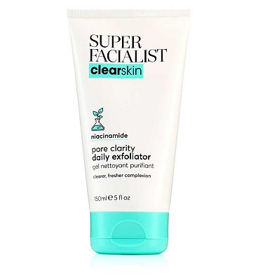 Super Facialist Clear Skin Pore Clarity Daily Exfoliator 150ml