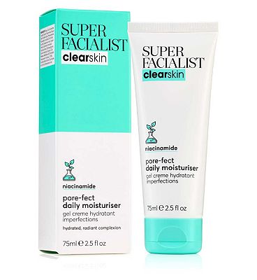 Super Facialist Clear Skin Pore-fect Daily Moisturiser 75ml