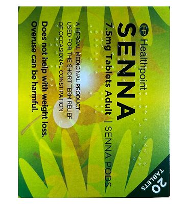 Healthpoint Senna 7.5mg tablets - 20 tablets