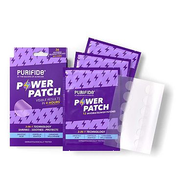 Purifide by Acnecide Salicylic Acid Spot Power Patches for All Skin Types, 36 Patches