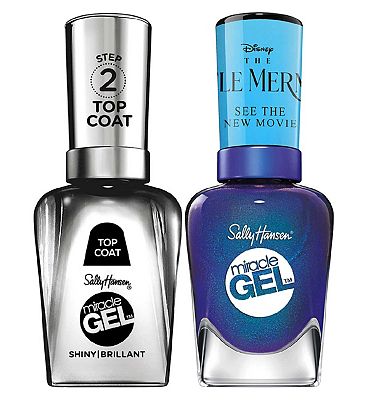 Sally Hansen Miracle Gel Disneys The Little Mermaid - Shining Sea Nail Polish Bundle