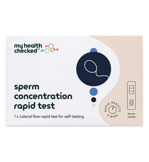 MyHealthChecked Sperm Concentration Rapid Test