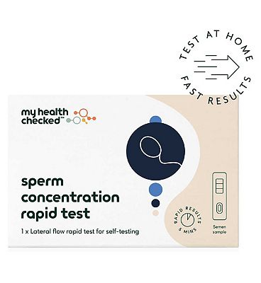 MyHealthChecked Sperm Concentration Rapid Test